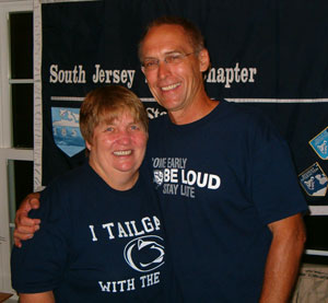 Host Family_Donna and Gary Thomas_South Jersey Shore - Penn State Freshmen Send Off - August 2007